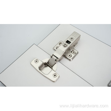 3D adjustment push open clip-on hinge